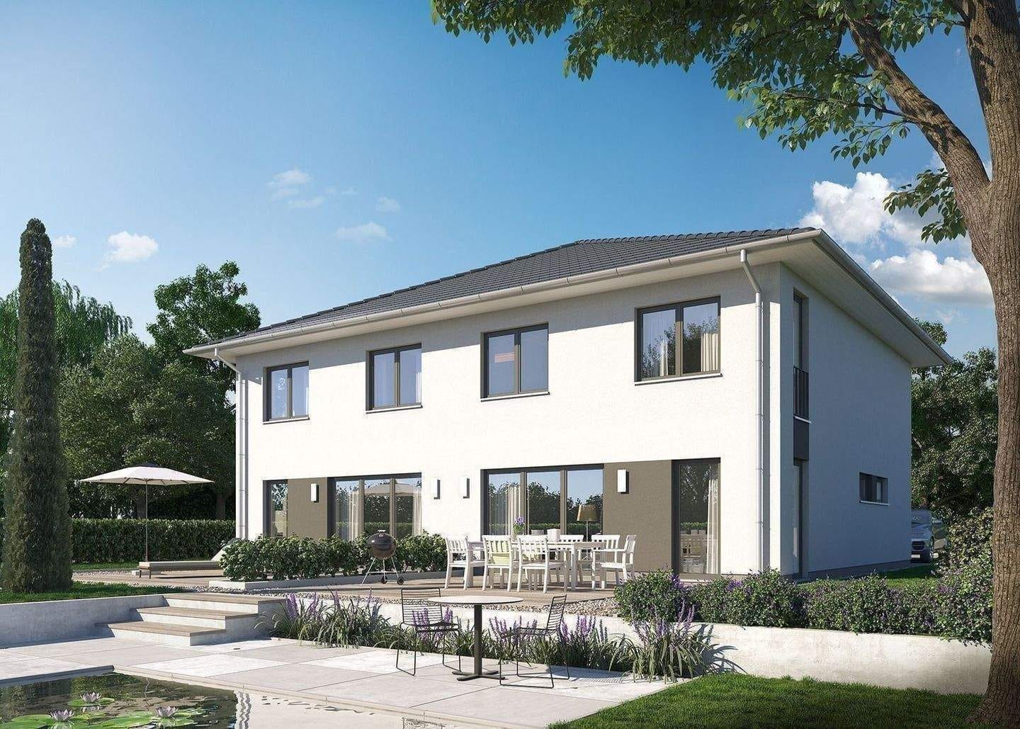 Immobilie in Sasbach am Kaiserstuhl - TOP-PREIS - NEUBAU in JECHTINGEN - wunderschöne, massivgebaute Doppelhaushälfte inkl. Grundstück und Baunebenkosten - Bild 1