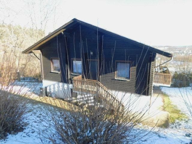 Immobilie in Thalfang - Thalfang-Himmelberg im Nationalpark Hunsrück-Hochwald, 3 Zi./Kü./Bad Ferienwhg. in 2 Parteien Chalet - Bild 2