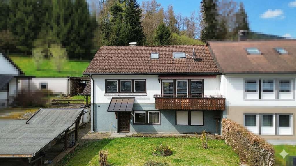 Immobilie in Wembach - Vielseitiges Wohnglück: DHH mit Einliegerwohnung im Wiesental - Bild 1
