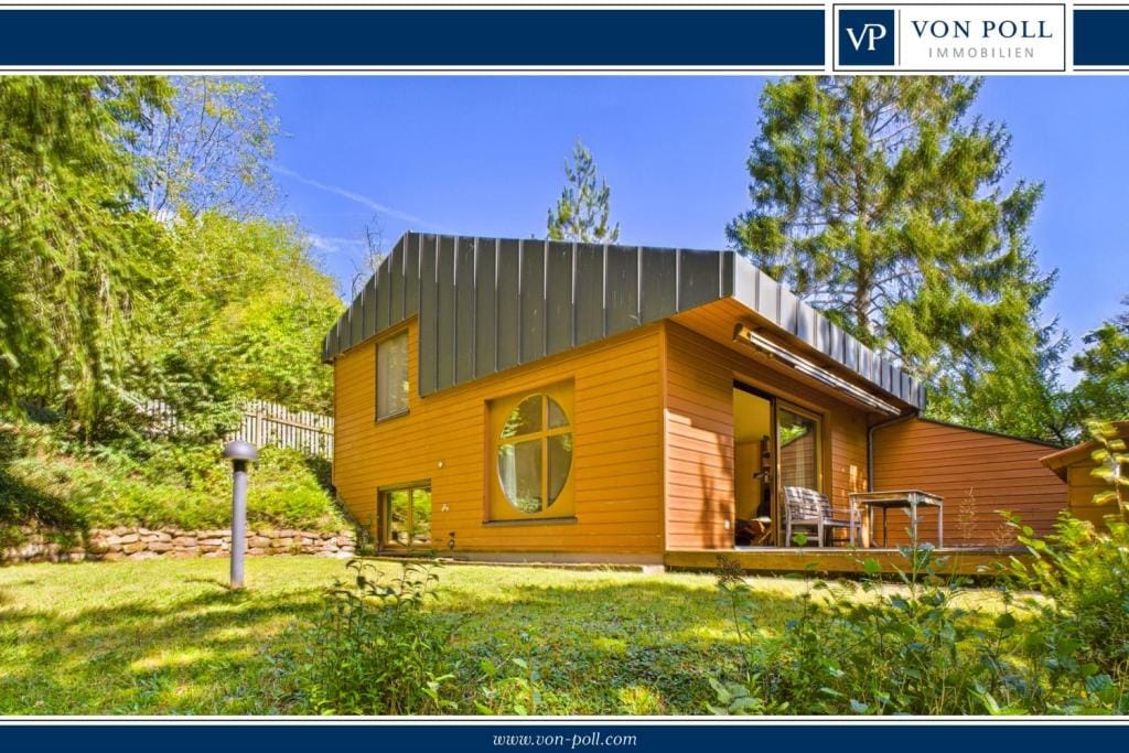 Immobilie in Kleinheubach - Ruheoase in wunderschöner Natur - Ferienhaus mit besonderer Architektur - Bild 0