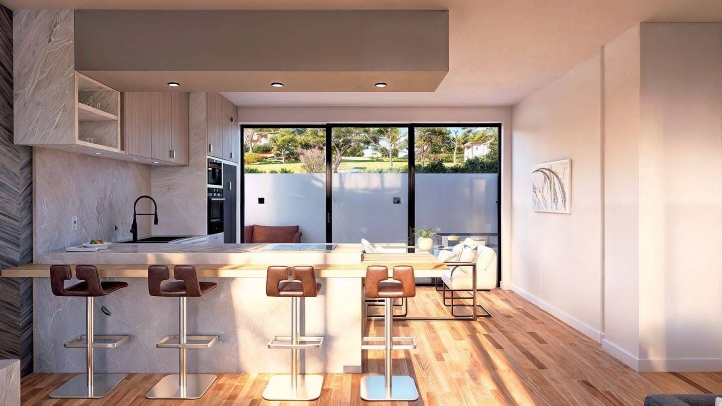 Immobilie in Hodenhagen - Elegante Reihenhäuser in Estepona: Golfplatzfront und Luxusleben - Bild 2