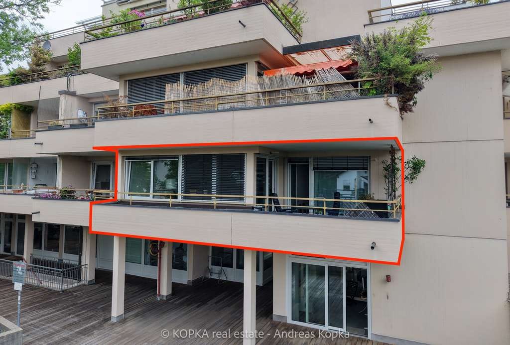Immobilie in Herrsching am Ammersee - Herrsching am Ammersee – Exklusive 2-Zimmer-Wohnung mit großem Südbalkon in bester Zentrumslage - Bild 1