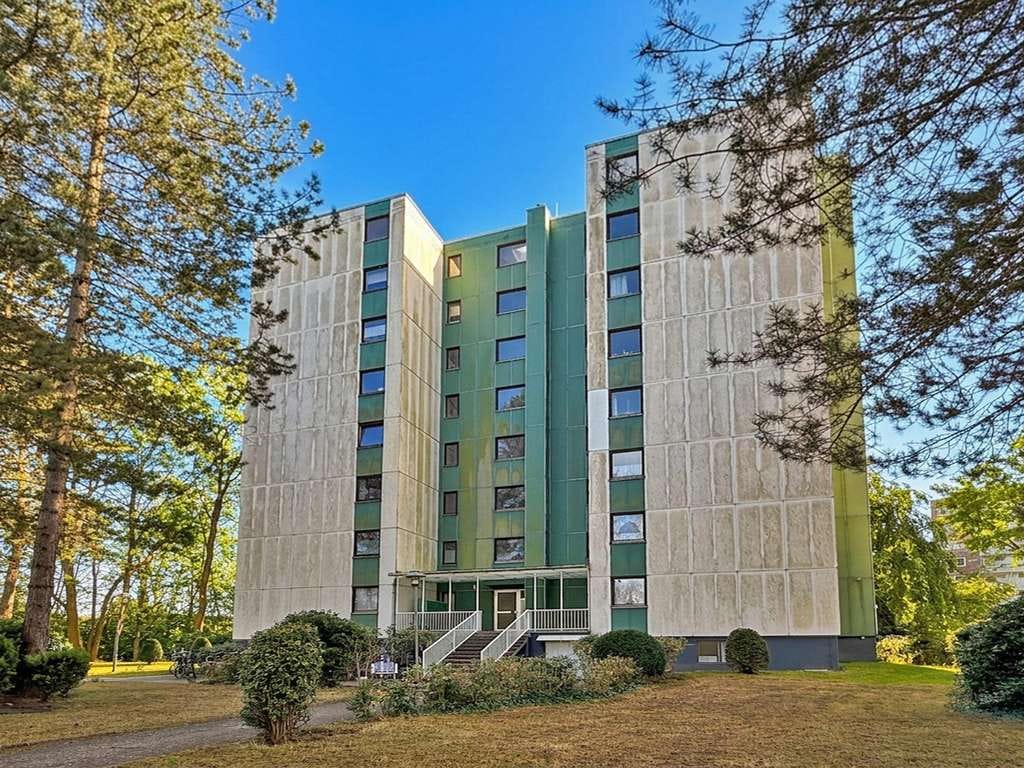 Immobilie in Hamburg - renovierungsbedürftige 1-Zimmer-ETW auf Erbbaurechtsgrundstück zum Kauf in Hamburg-Langenhorn – Went - Bild 1