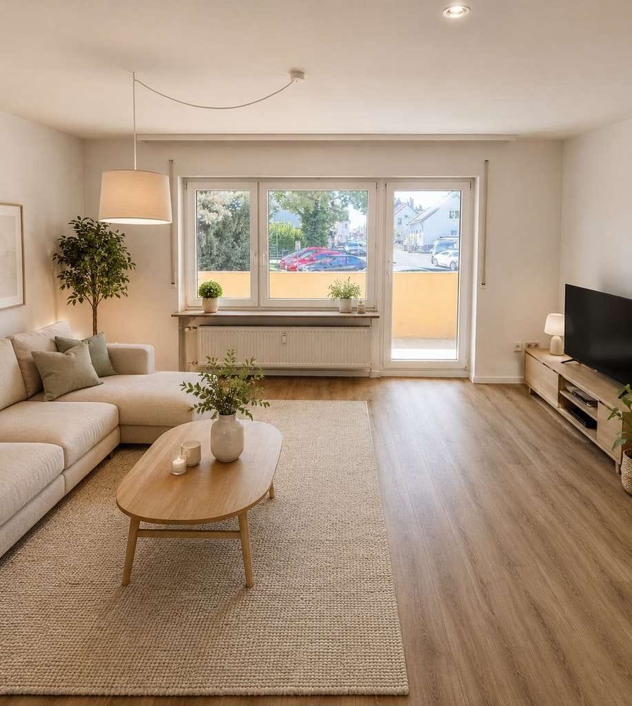 Immobilie in Kriftel - 5,5% Rendite nach Kernsanierung: Moderne 1-Zimmer Wohnung mit Balkon - Bild 1