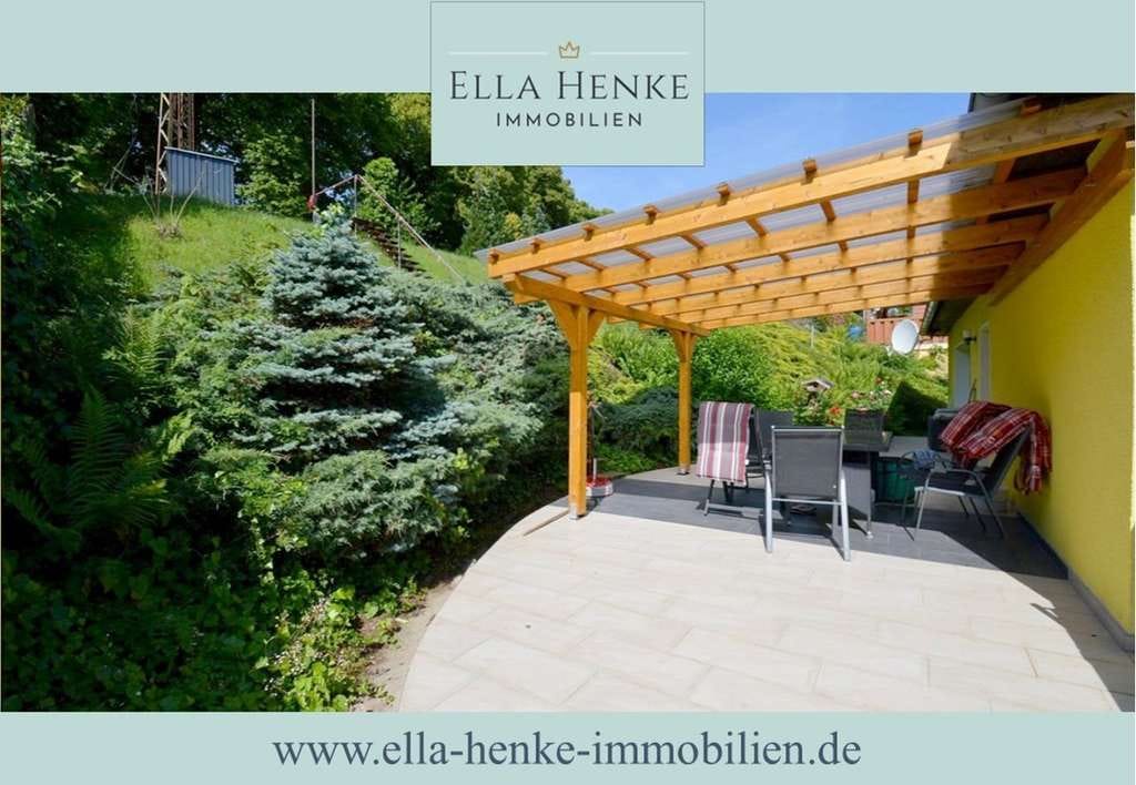 Immobilie in Falkenstein/Harz - Gepflegtes Einfamilienhaus am Harzrand mit großer Terrasse + Garage - Bild 0