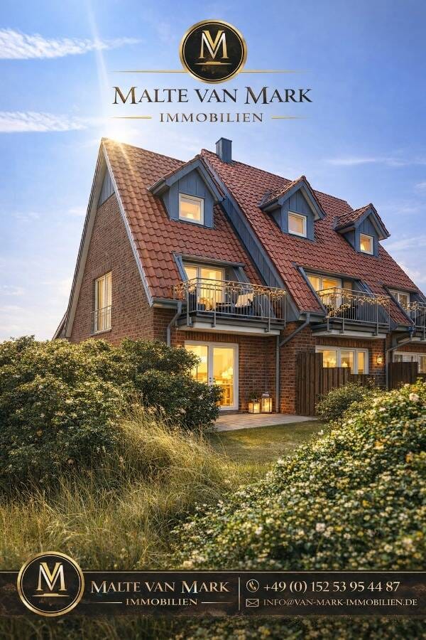 Immobilie in Baltrum - Exklusives Reihenendhaus auf Baltrum - Meerblick, Topzustand & sofort verfügbar - Bild 0