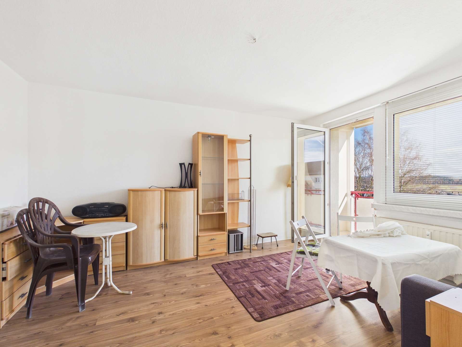 Immobilie in Treuen - 2-Raum-Wohnung mit Balkon in Treuen – sofort bezugsbereit - Bild 0