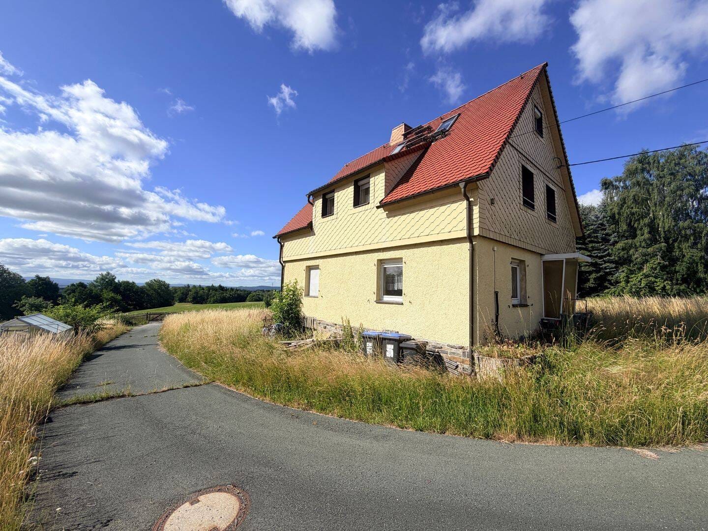 Immobilie in Bad Brambach - EFH mit Ferienhaus auf über 3.000 m² in Bad Brambach - Bild 1