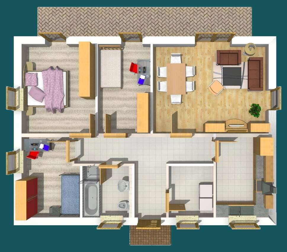 Immobilie in Varrel - Leben auf einer Ebene - Unser kompakter Bungalow in Varrel - Bild 2