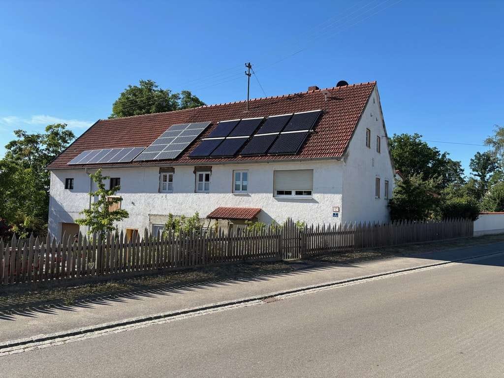 Immobilie in Gachenbach - Unikat der Handwerkskunst: Energetisch autarker Einfirsthof für Ästheten & Sammler - Bild 0