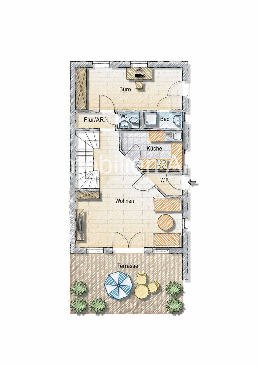 Immobilie in Sontheim - Ihr neues Zuhause - gemütliche DHH mit Gartenidylle - Attenhausen/Memmingen! - Bild 2