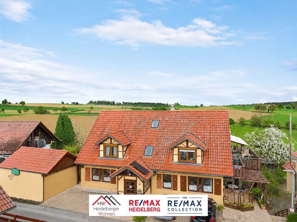 Immobilie in Sinsheim - Schönes EFH mit Einliegerwohnung, auf Erbpachtgrundstück mit XL Garten, Balkons + Garage mit Feldran - Bild 0