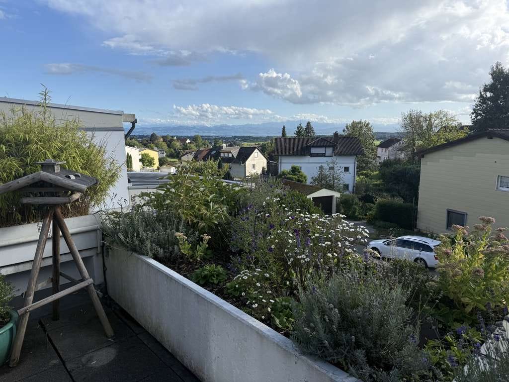 Immobilie in Markdorf - Terrassenhaus mit See- und Bergsicht (ohne Makler); großzügig wohnen in Stadtnähe - Bild 1