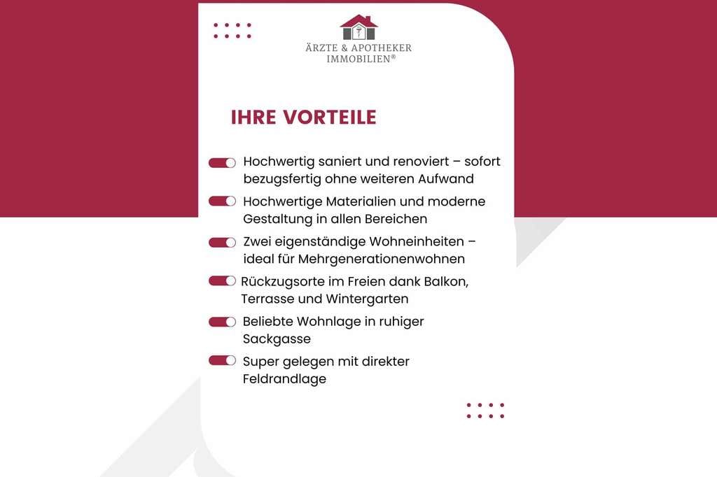Immobilie in Ahlerstedt - Ein Haus - unzählige Möglichkeiten: Großzügiges Zweifamilienhaus -  traumhafte Lage in Sackgasse! - Bild 1