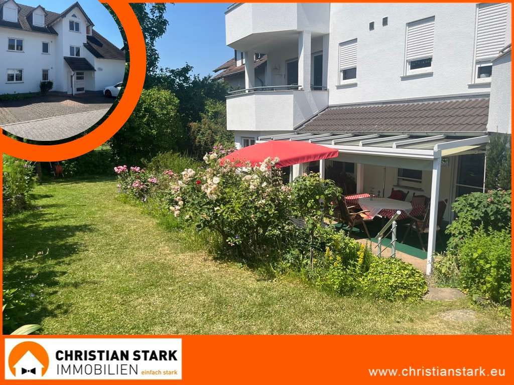 Immobilie in Waldalgesheim - Attraktive Wohnung mit eigenem Gartenparadies und großzügiger Sonnen-Terrasse in Waldalgesheim - Bild 0