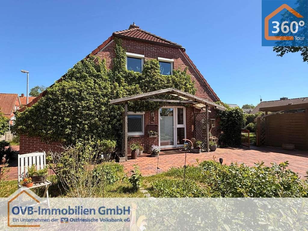 Immobilie in Leer - Einfamilienhaus mit Doppelgarage in Deichnähe - Bild 0