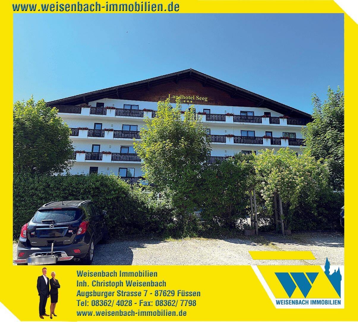 Immobilie in Seeg - CHARMANTE FERIENIMMOBILIE MIT SCHÖNEM BLICK IM HONIGDORF SEEG - Bild 0