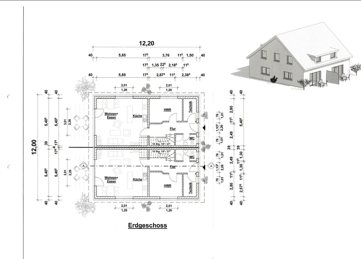 Immobilie in Prisdorf - Erstbezug Neubau: Doppelhaushälfte in beliebter Wohnlage Prisdorf - Bild 3