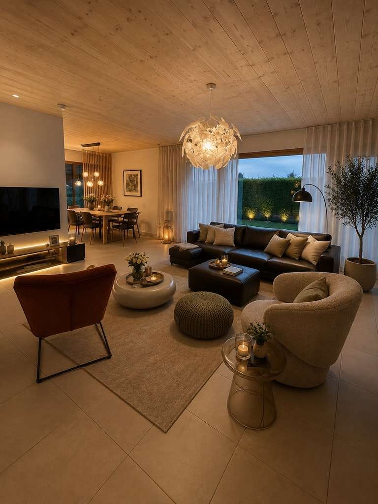 Immobilie in Langenneufnach - Wohnen mit Weitblick - Exklusives Holzständer-Haus in traumhafter Aussichtslage - Bild 2