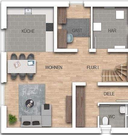Immobilie in Bad Krozingen - Bad Krozingen - Sie haben das Grundstück, wir das passande Haus dazu - NEUBAU- massiv, schlüsselfertig inkl. BNK - Bild 4
