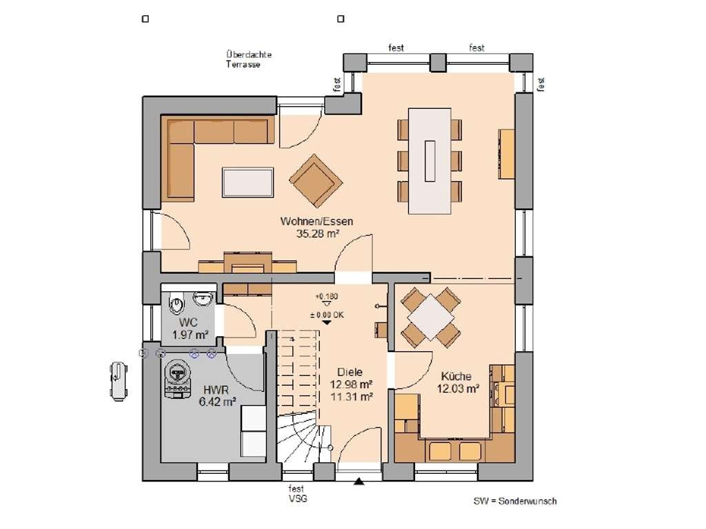 Immobilie in Langenbernsdorf - Individuell geplantes Familienhaus in idyllischer Lage! - Bild 2