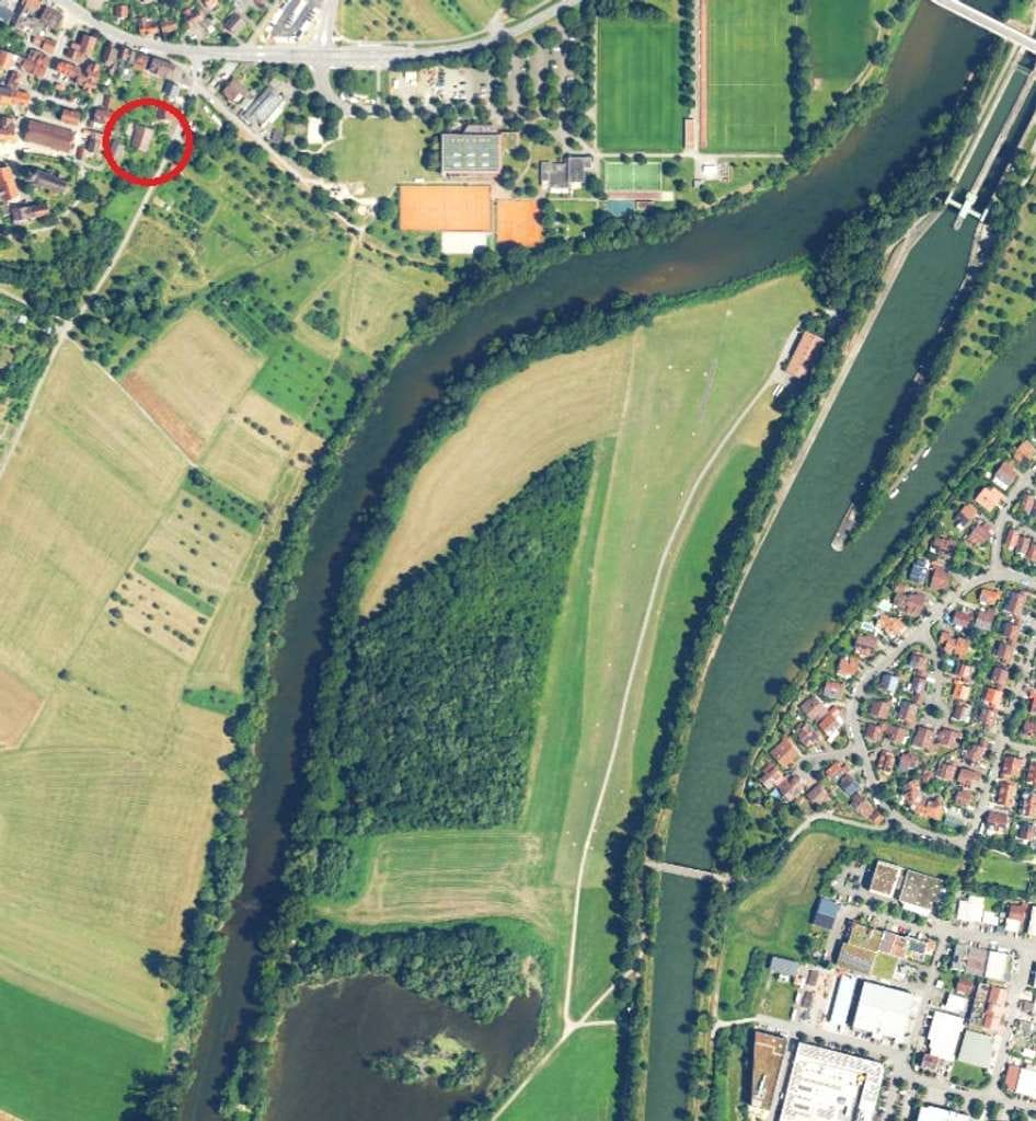 Immobilie in Ingersheim - Architektenvilla: Wohnen und Büro direkt am Naturschutzgebiet - Optional zusätzl. Bauplatz !!! - Bild 3