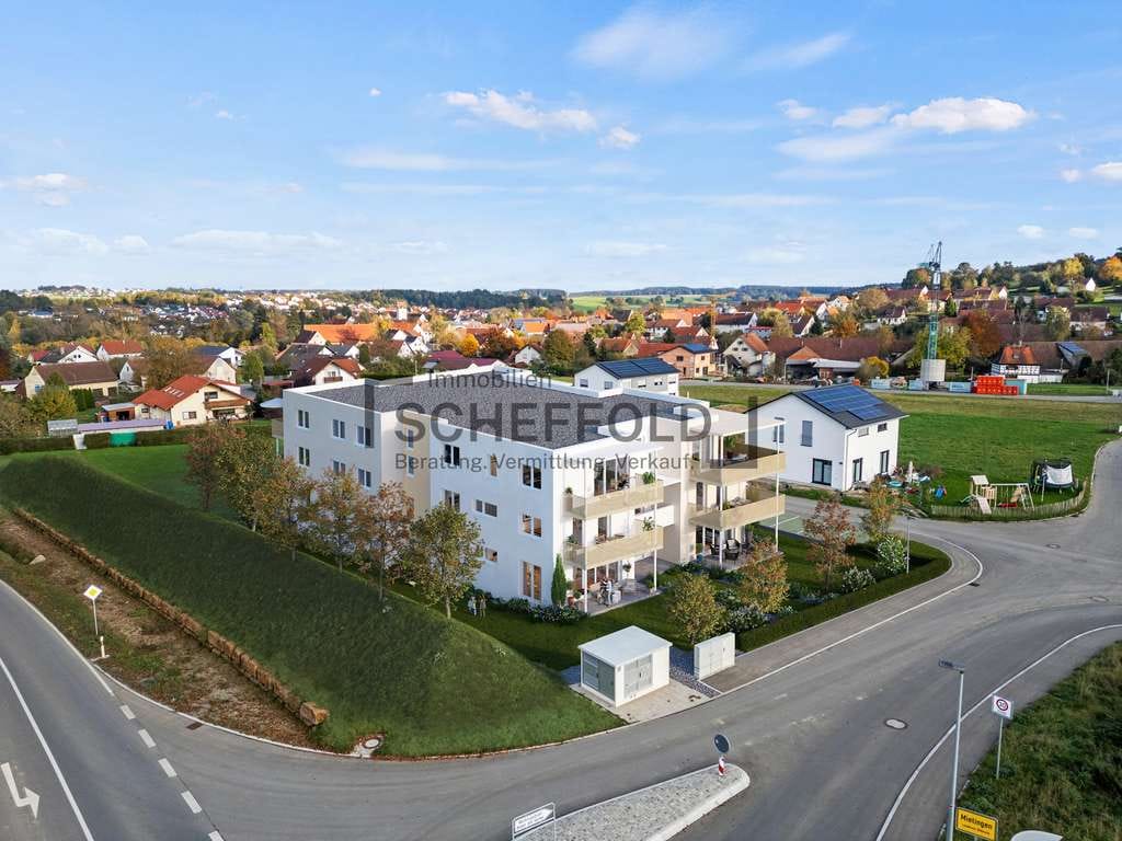 Immobilie in Mietingen - **KfW-40-QNG** Mit tollem Platzangebot! Durchdacht geschnittene 4,5/5,5 Zi. Neubauwohnung - Bild 1