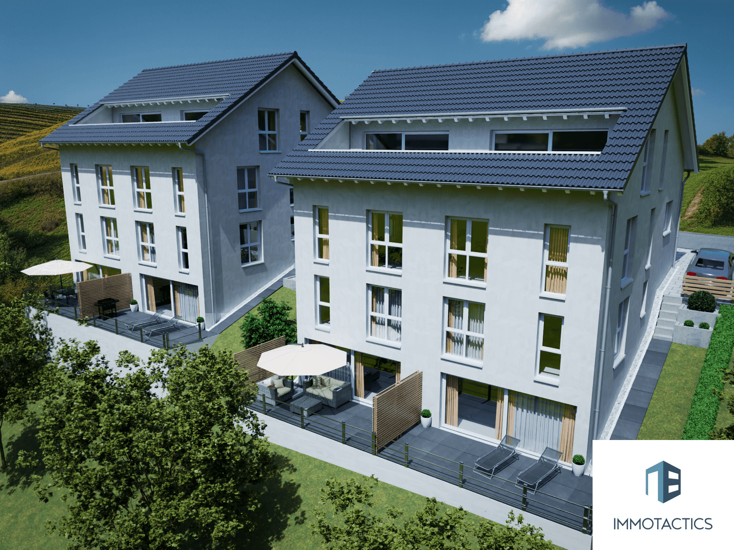 Immobilie in Wallhausen - Doppelhaushälfte nach Ihren Wünschen - wir begleiten Sie von der Planung bis zur Schlüsselübergabe - Bild 1