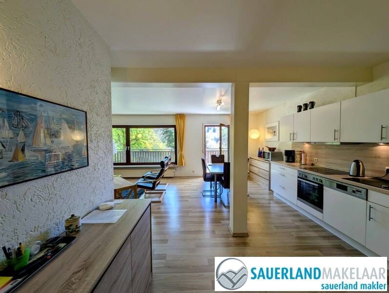 Immobilie in Willingen (Upland) - Sonnige 74 m² Wohnung in Schwalefeld - Stilvoll wohnen mit Südbalkon & modernisierter Einrichtung - Bild 4