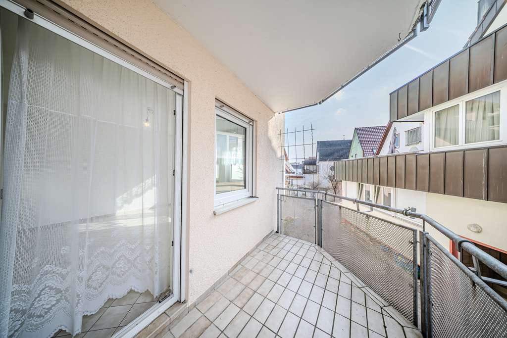 Immobilie in Welzheim - Moderne 2-Zimmer-Wohnung im 1. OG mit Balkon & Tiefgaragenstellplatz - Bild 4