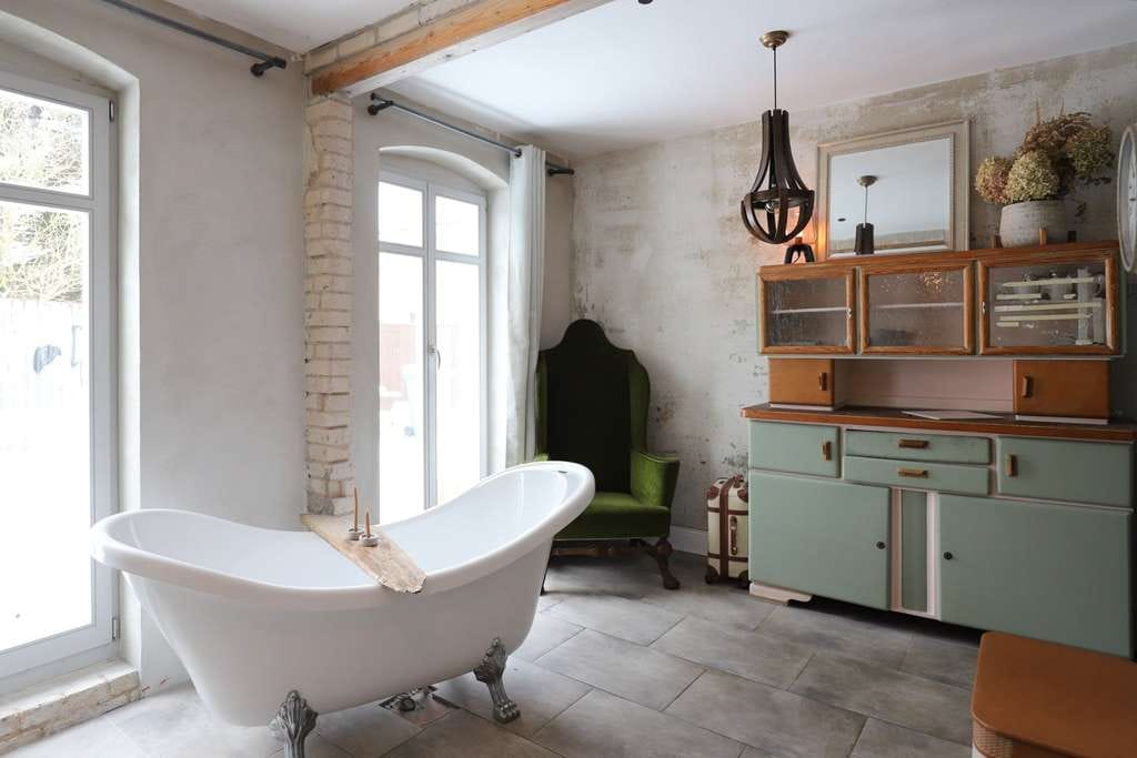Immobilie in Wandlitz - AB SOFORT - Liebevolles Landhaus mit Altbaucharme auf Erbbaupacht in Wandlitz - Bild 4