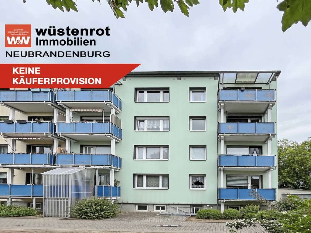 Immobilie in Milmersdorf - FÜR IHRE KAPITALANLEGE IN DER UCKERMARK: EIGENTUMSWOHNUNG MIT BALKON UND KELLER - Bild 0