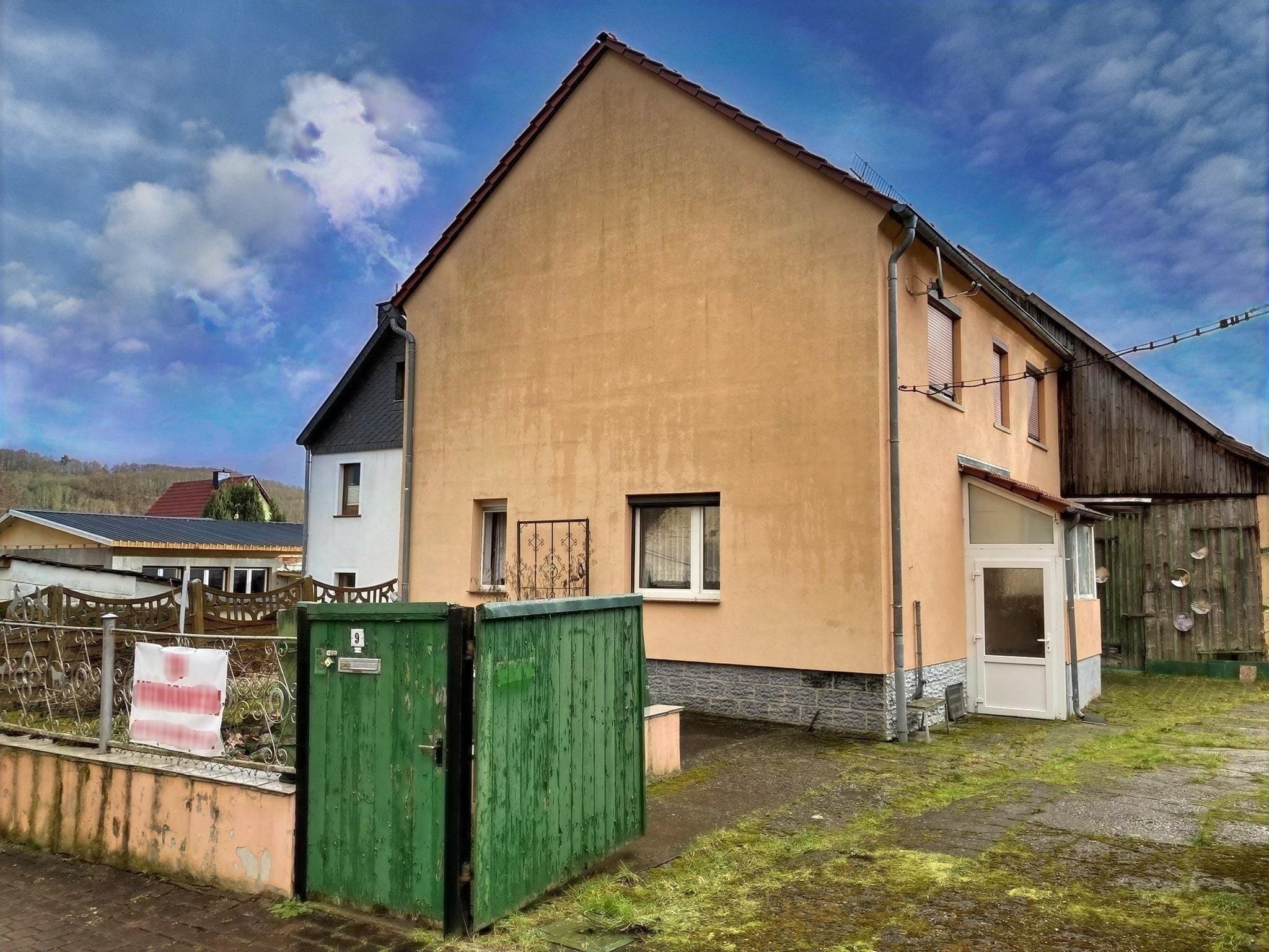 Immobilie in Kyffhäuserland - Familienfreundliches Wohnen in ländlicher Idylle ! - Bild 1