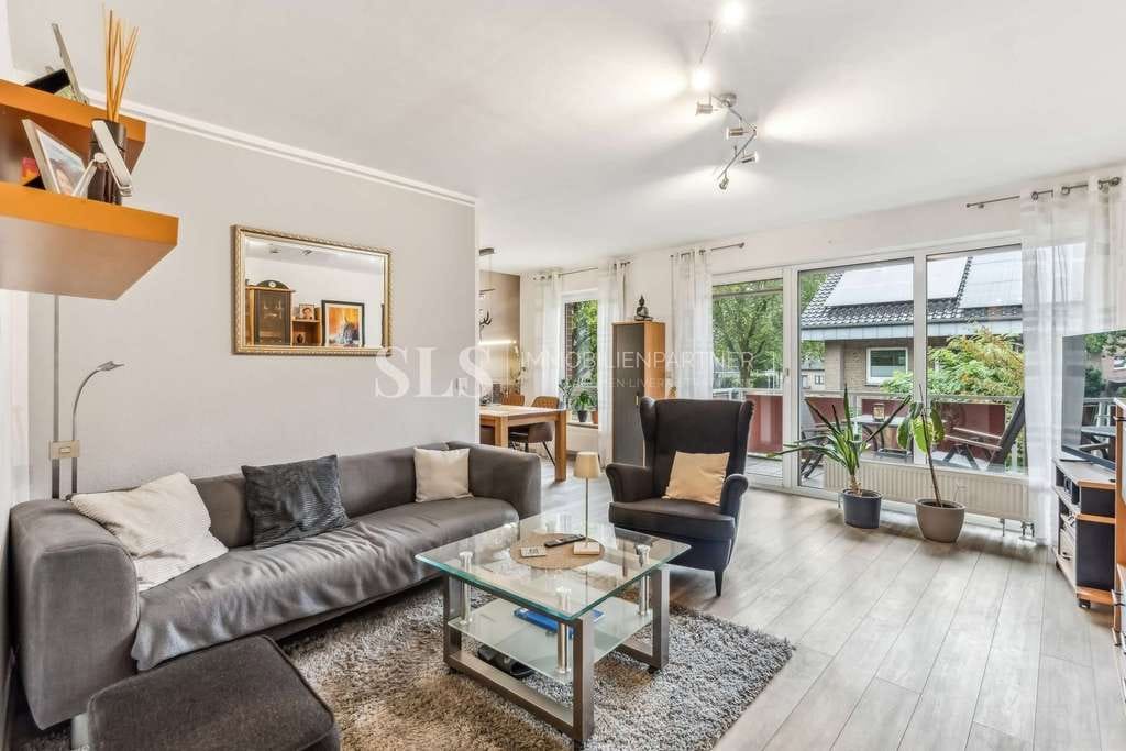 Immobilie in Raesfeld - Helle 3-Zimmer-Wohnung mit Balkon in ruhiger Lage von Raesfeld - Bild 2