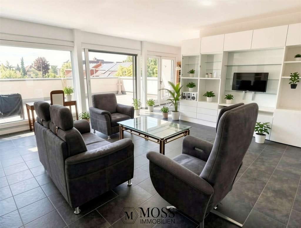 Immobilie in Merzhausen - Merzhausen Bestlage - Exklusive Wohnung mit großer Terrasse und Panorama - Bild 3