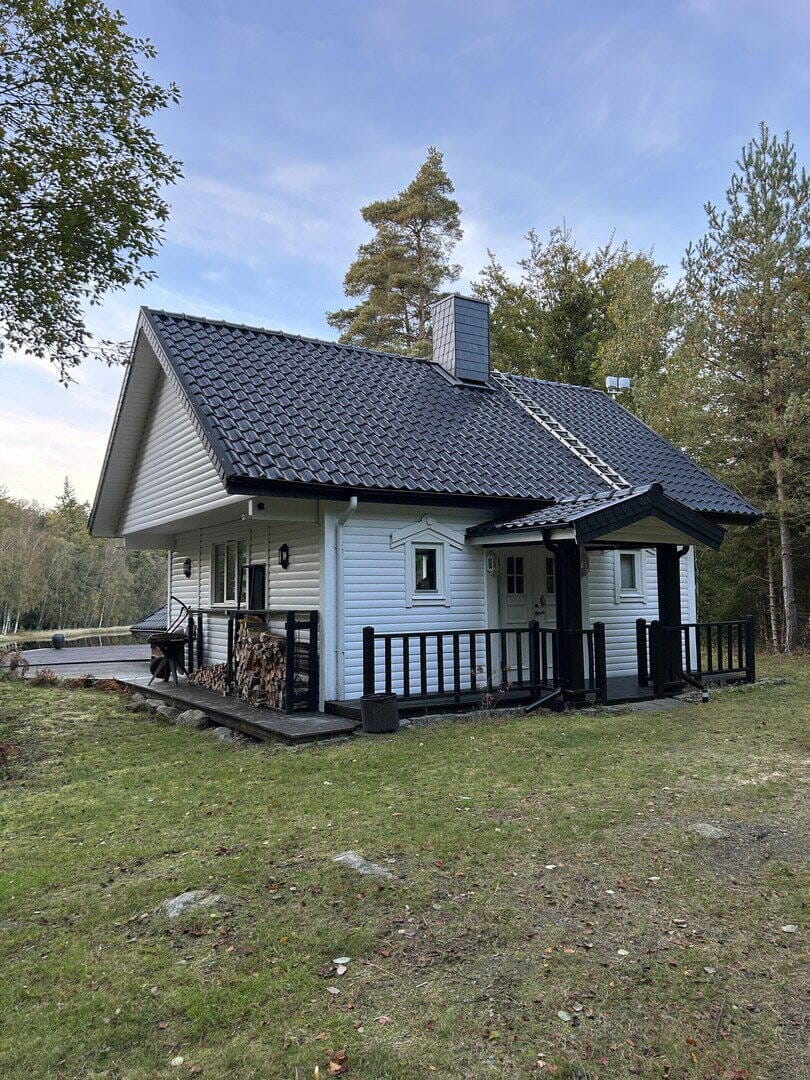Immobilie in Ebstorf - Traumhaftes Haus in Alleinlage am See mit Steg - Region Bromölla/Näsum - Bild 1