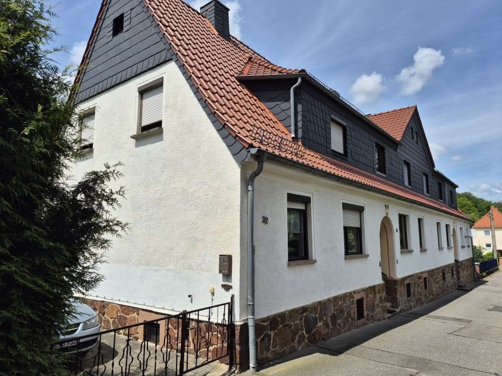 Immobilie in Döbeln - Reihenendhaus mit großem, grünem Garten - Bild 0