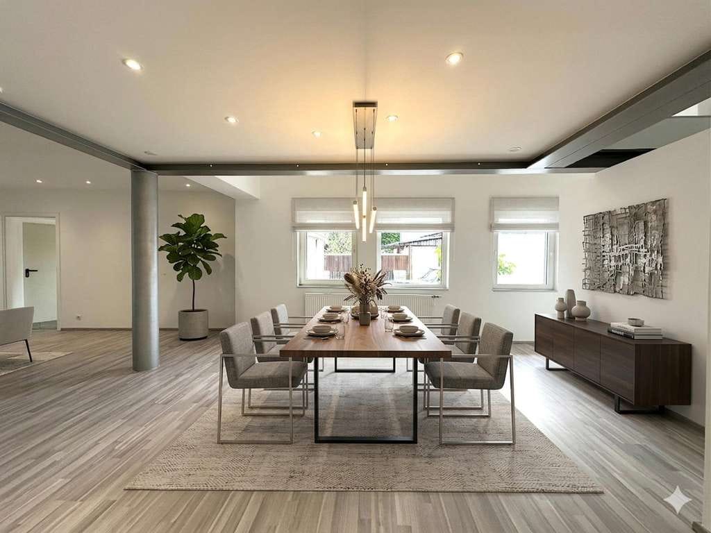 Immobilie in Kirchseeon - Exklusive Architektenvilla mit Gewerbeanbau - Bild 3