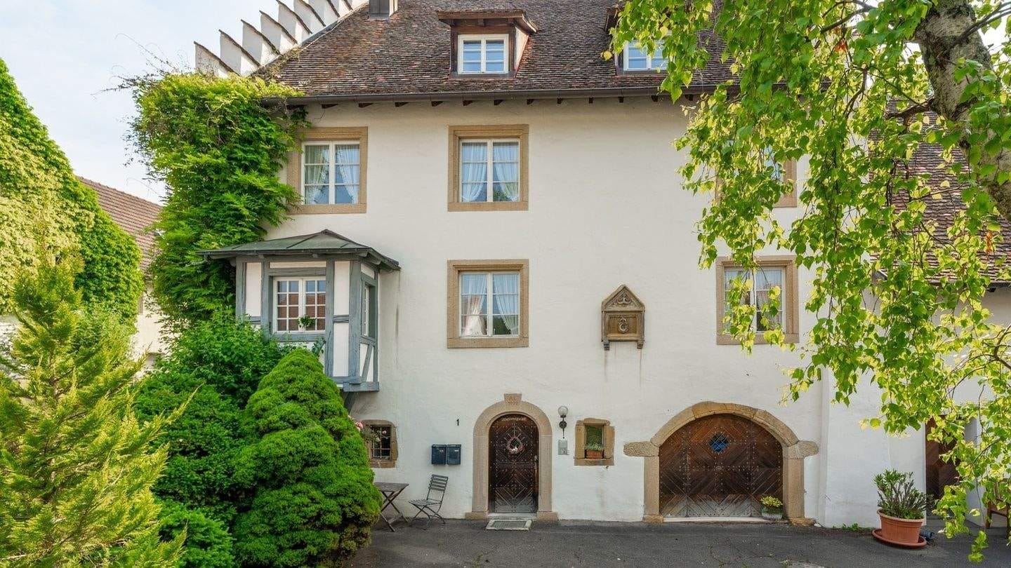 Immobilie in Tengen - Historisches Schmuckstück mit Seele - Das "Schlössle" in Tengen-Büßlingen! - Bild 1