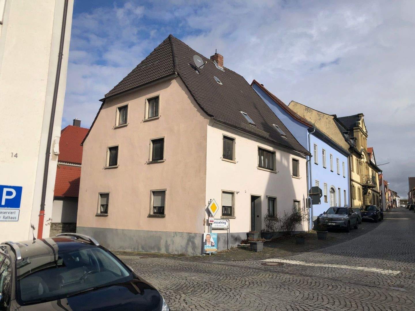 Immobilie in Marktsteft - PREIS GESENKT  !!!  Wohn- Geschäftshaus im denkmalgeschützten Ensemblebereich - Bild 1