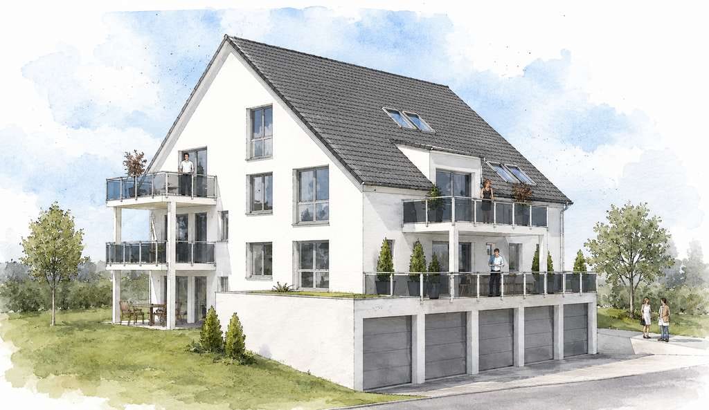 Immobilie in Weilheim an der Teck - ***NEUBAU*** 3,5 Zimmer OG-Wohnung in Weilheim/Teck - Bild 3