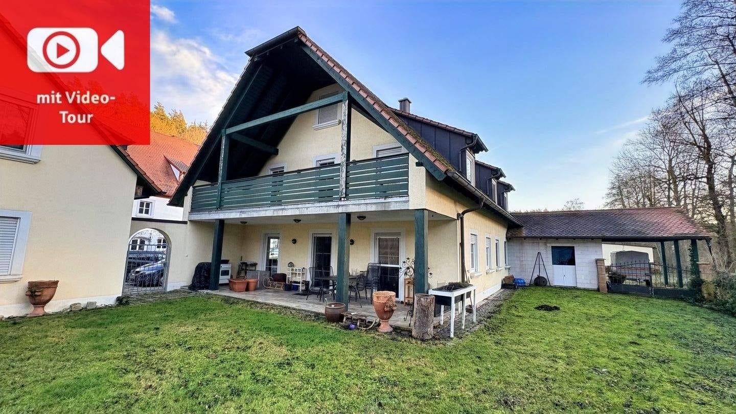 Immobilie in Ansbach - Exklusives Einfamilienhaus in ruhiger Lage - viel Platz, Einliegerwohnung und Garten mit Fernblick - Bild 0
