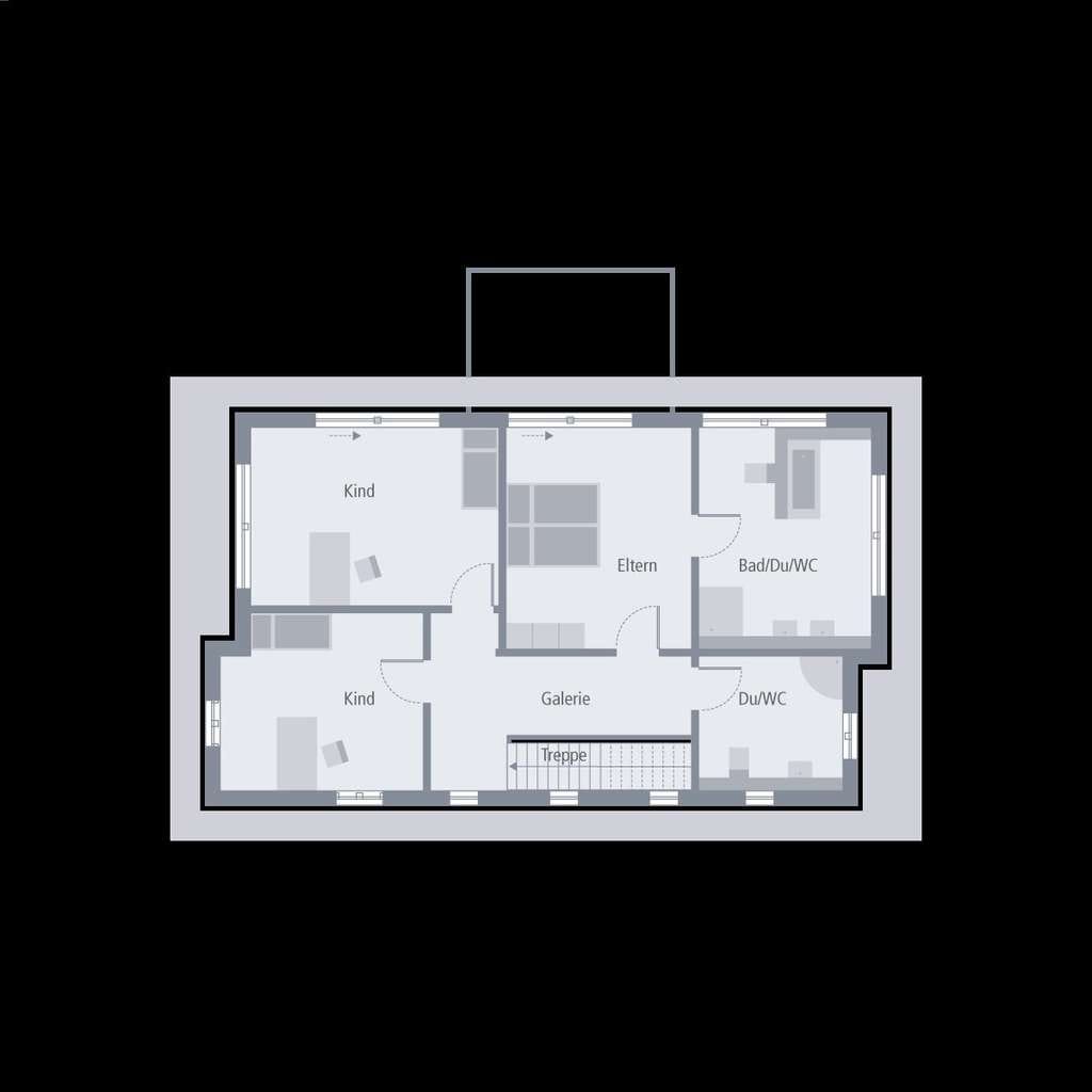 Immobilie in Flachslanden - Klassisch und modern zugleich -  zweigeschossiges Einfamilienhaus - Bild 2