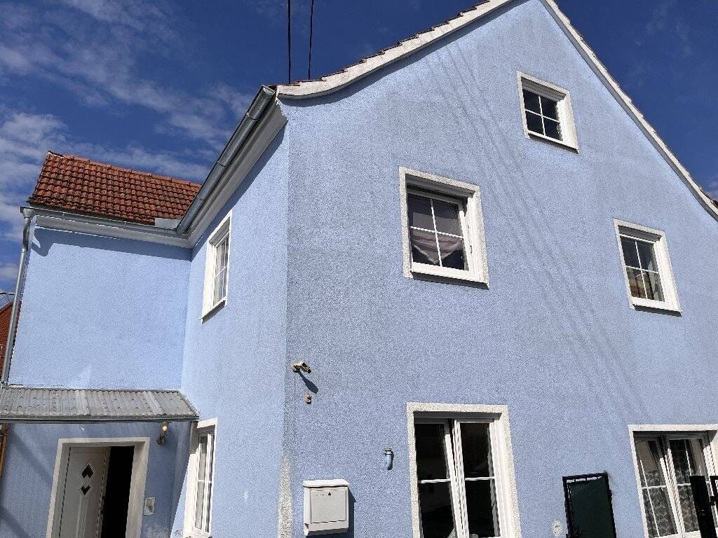 Immobilie in Merching - Merching: Wohnhaus mit gut vermieteter Werkstatt in zentraler Lage! - Bild 0