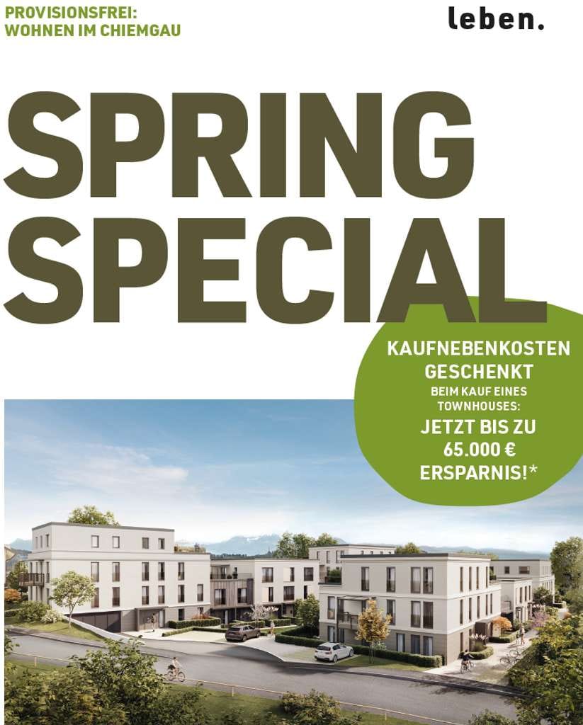Immobilie in Bad Endorf - Spring Special: Bezugsfertige moderne Eigentumswohnung mit top Infrastruktur - Bild 0