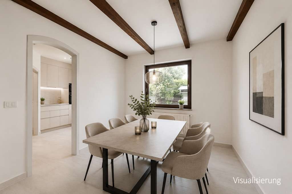 Immobilie in Icking - Freies Einfamilienhaus auf liebevoll eingewachsenem Süd-Grundstück mit viel Potenzial in Icking - Bild 4