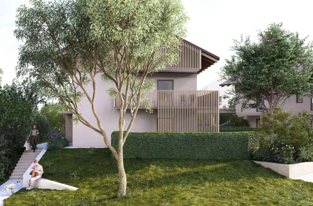 Immobilie in Riedering - Doppelhaushälfte in Holzmassivbauweise, energieeffizient, hochwertig, fußläufig zum Simssee - Bild 1
