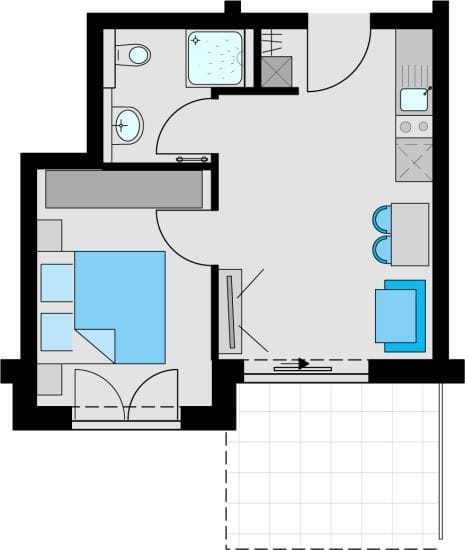 Immobilie in Dußlingen - Modernes Wohnen in Dußlingen - 2-Zimmer-Neubauwohnung in Top-Lage! - Bild 2
