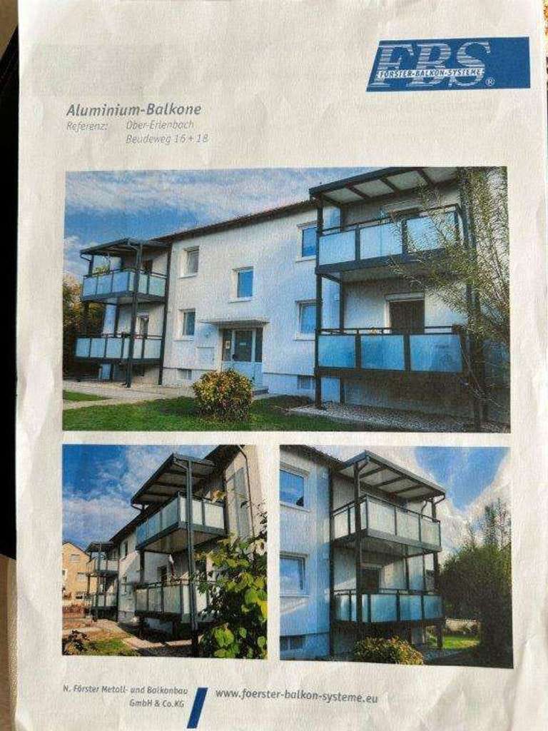 Immobilie in Kaulsdorf - Gepflegte 3 Zi.-Wohnung mit Balkon und Einbauküche - Bild 1