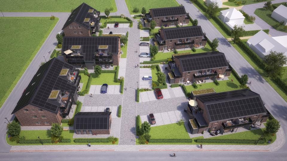Immobilie in Heeslingen - Barrierefreie 2,5-Zimmer Neubauwohnung im Erdgeschoss mit überdachter Terrasse – Wohnpark Birkenweg - Bild 0